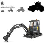 Bruder Volvo minigraver