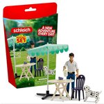 Schleich 81538 koffie op het terras