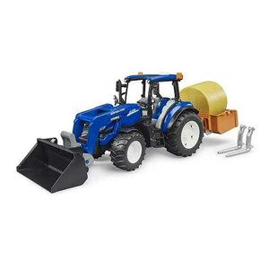 Bruder 2187 New Holland-met-voorlader en accessoires