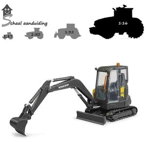 Bruder Volvo minigraver
