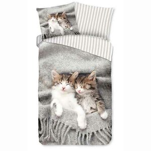Dekbed Pure slapende kittens 31024