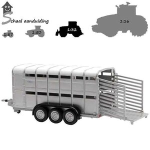 Britains Ifor Williams veetransportaanhanger