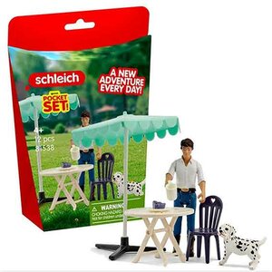 Schleich 81538 koffie op het terras