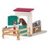 Schleich paardenbox Hannah en Cayenne