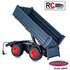 Jamara 423267 RC grijze kipper trailer