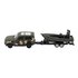 Siku militaire land rover-defender met boot
