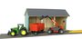 loods met tractor en kipper