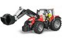 Bruder Massey Ferguson 7624 met voorlader (schaal 1:16)_